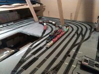 johns phone 067  Trains in the sidings, room for more! : johns phone